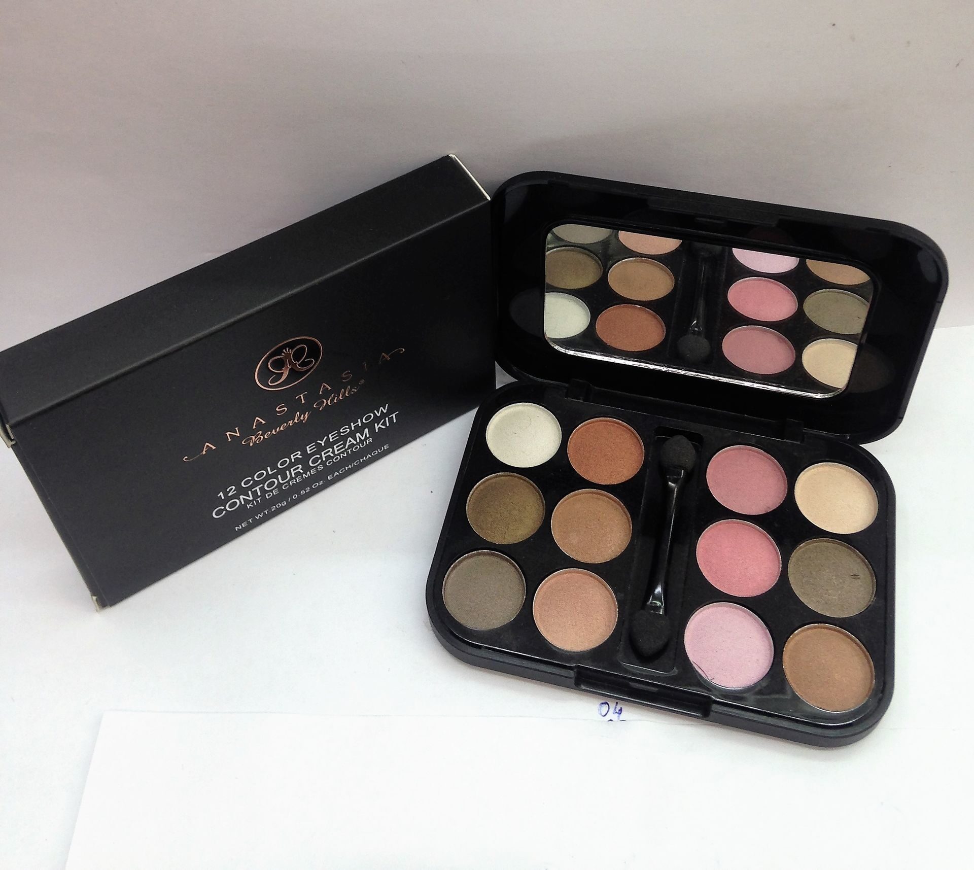 Anastasia Beverly Hills Contour Cream Kit Тени Для Век 12 Цветов номер:04