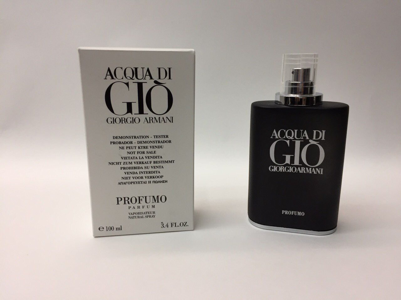 tester acqua di gio profumo