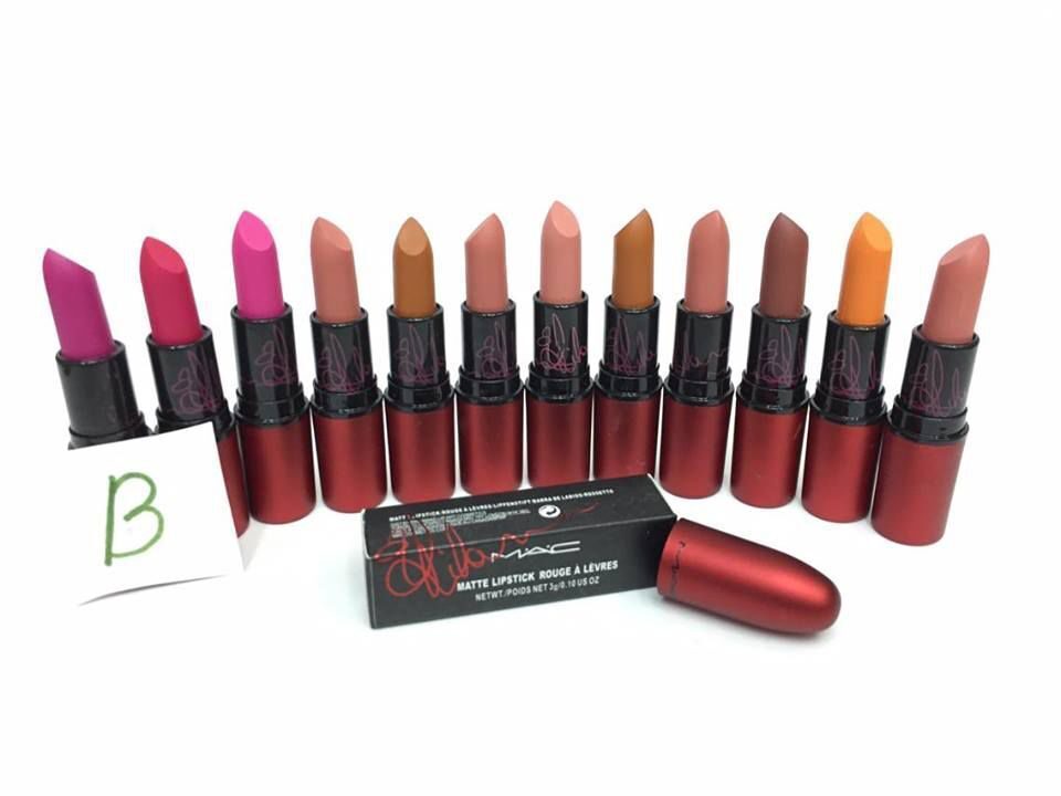 Памада MAC  Matte Lipstick 12шт  (B)