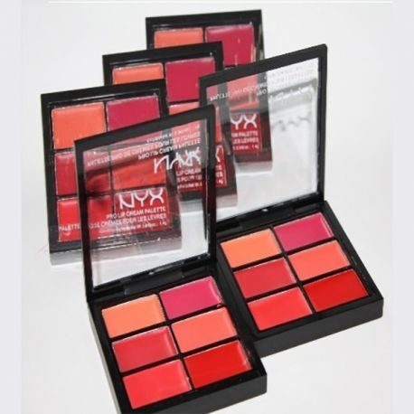 NYX PRO LIP CREAM PALETTE №8224 Кремовая Помада 6-Цв