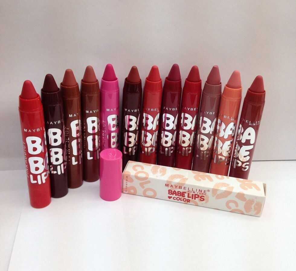 Maybelline baby lips карандаш ПАМАДА МАТОВАЯ 12 цв